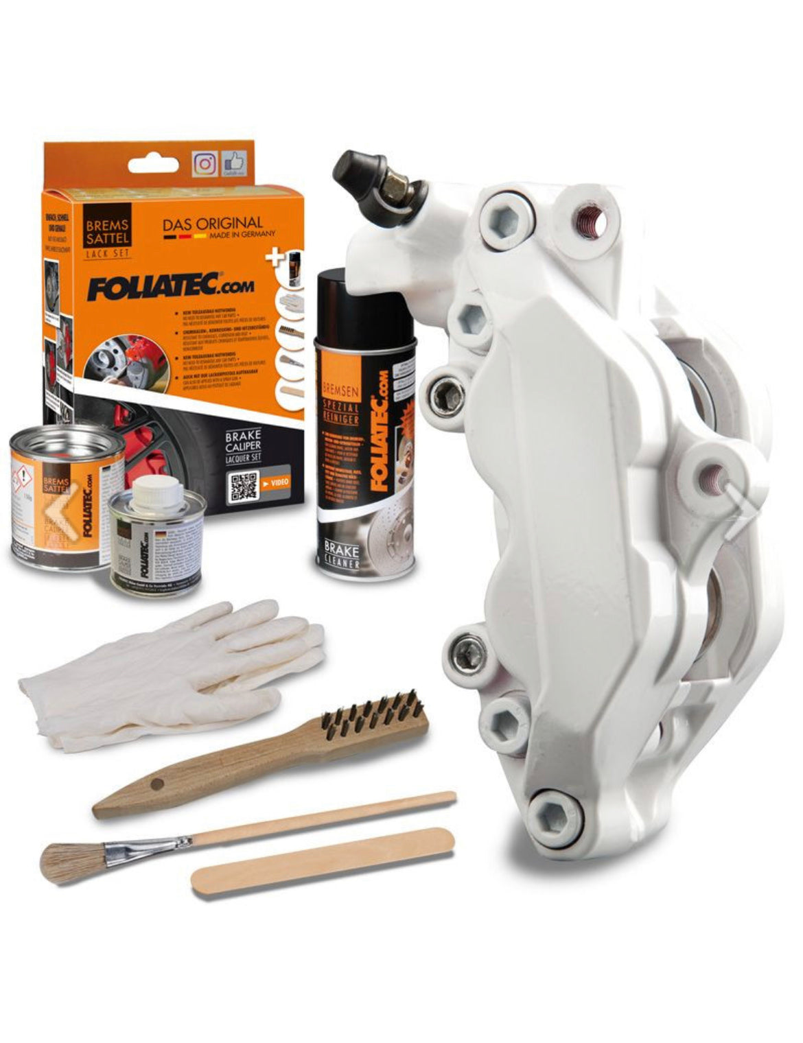 Foliatec Brake Caliper Lacquer Set - 3 Components - 17+ Colours Available!