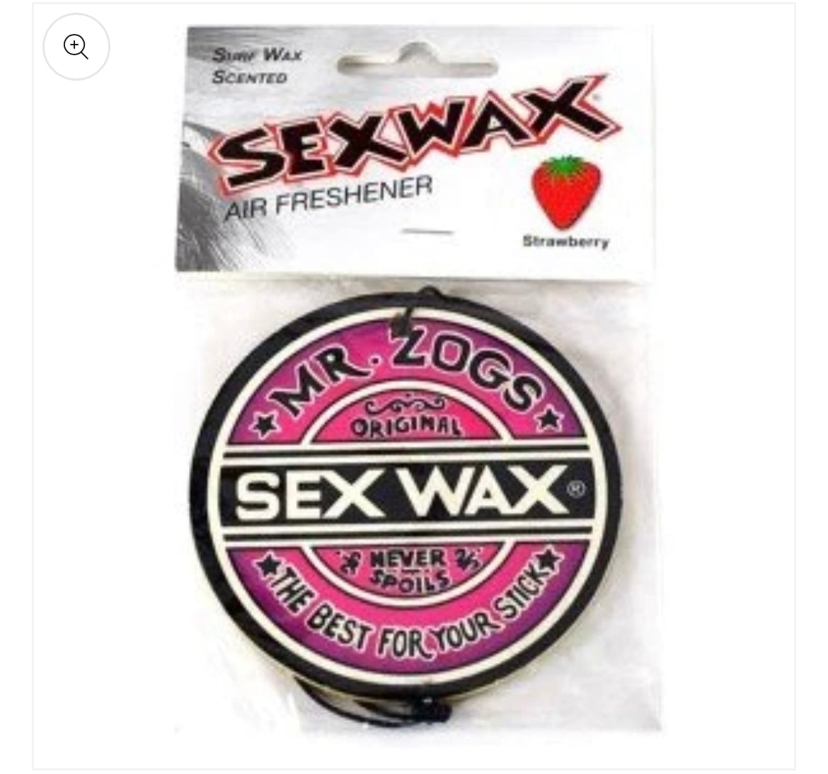 Mr. Zog’s Sexwax Strawberry Air Freshener