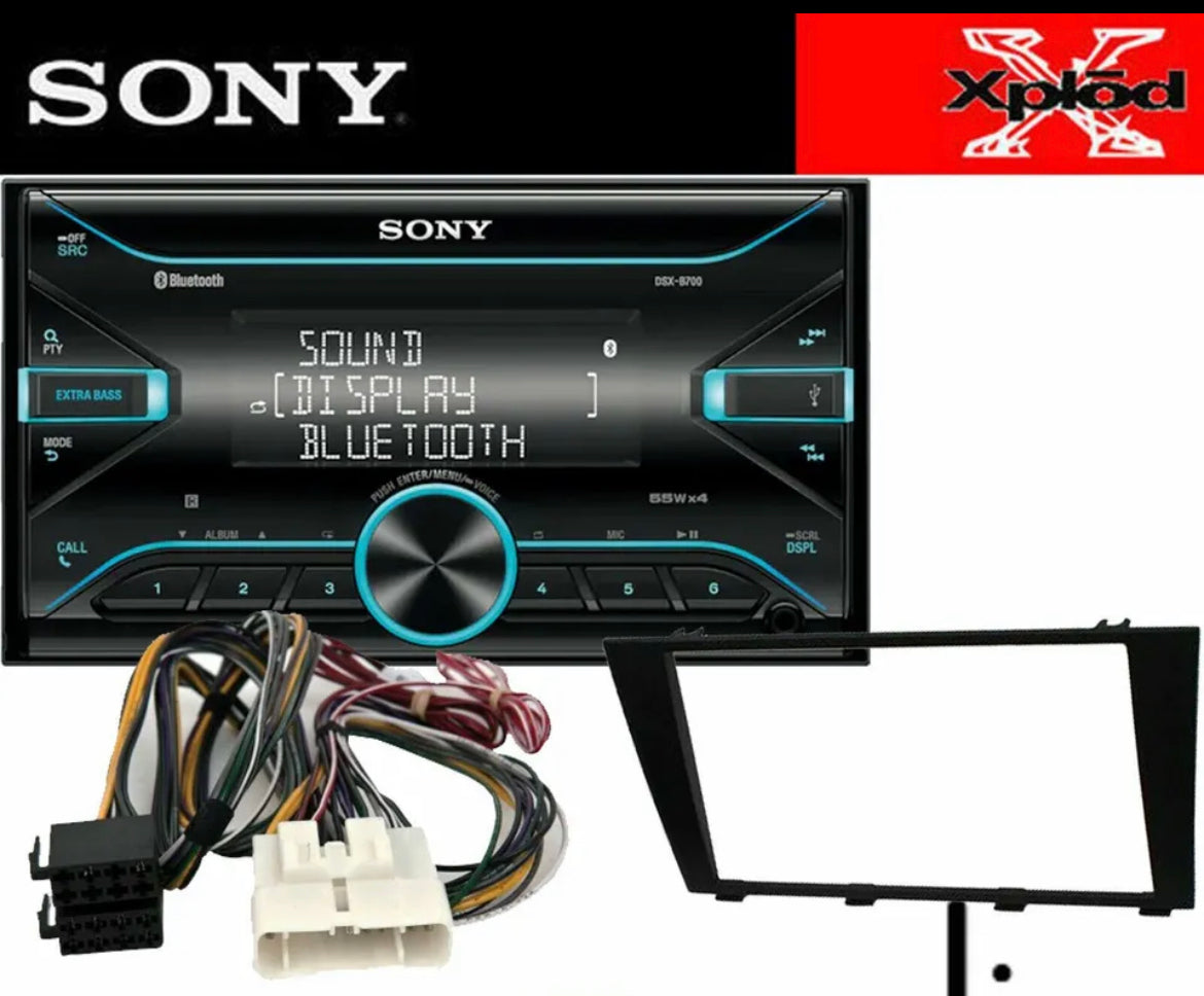 For Lexus IS200 2001-2005 SONY Double Din Bluetooth AUX MP3 Radio USB Stereo Kit