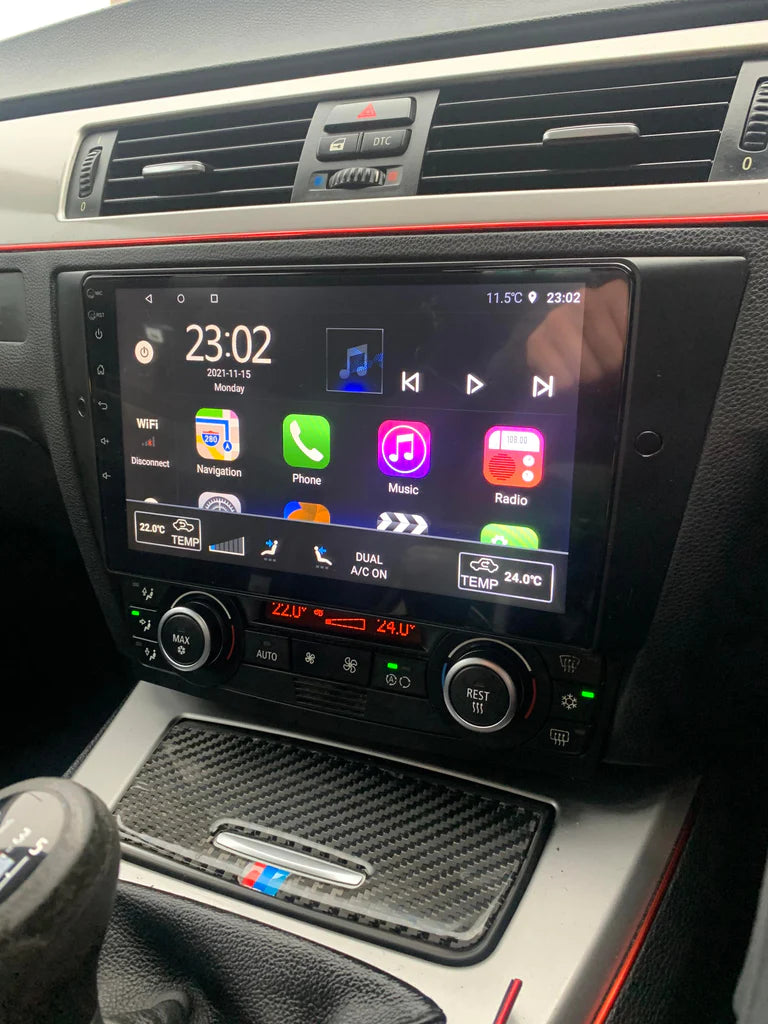 7“ Car Stereo Radio For BMW 3 Series E90 E91 Touring E92 E93 GPS BT SAT Nav DAB