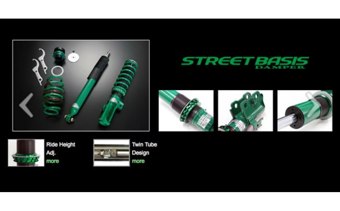 Tein Street Basis Coil Overs - Altezza/IS200